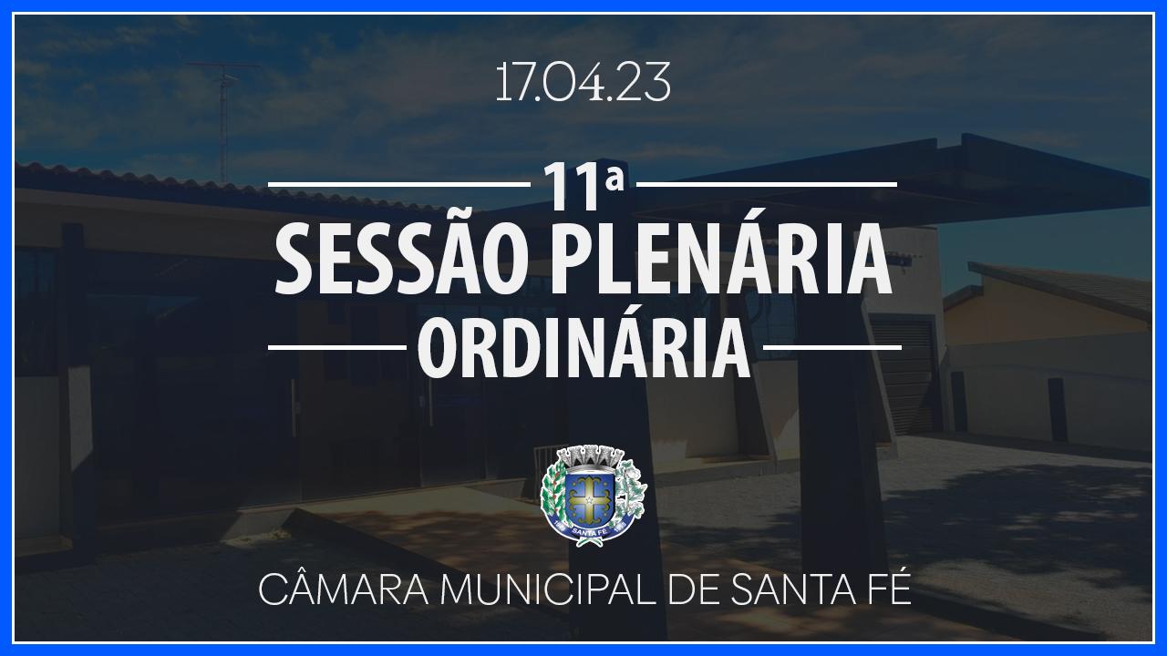 11ª Sessão Plenária Ordinária